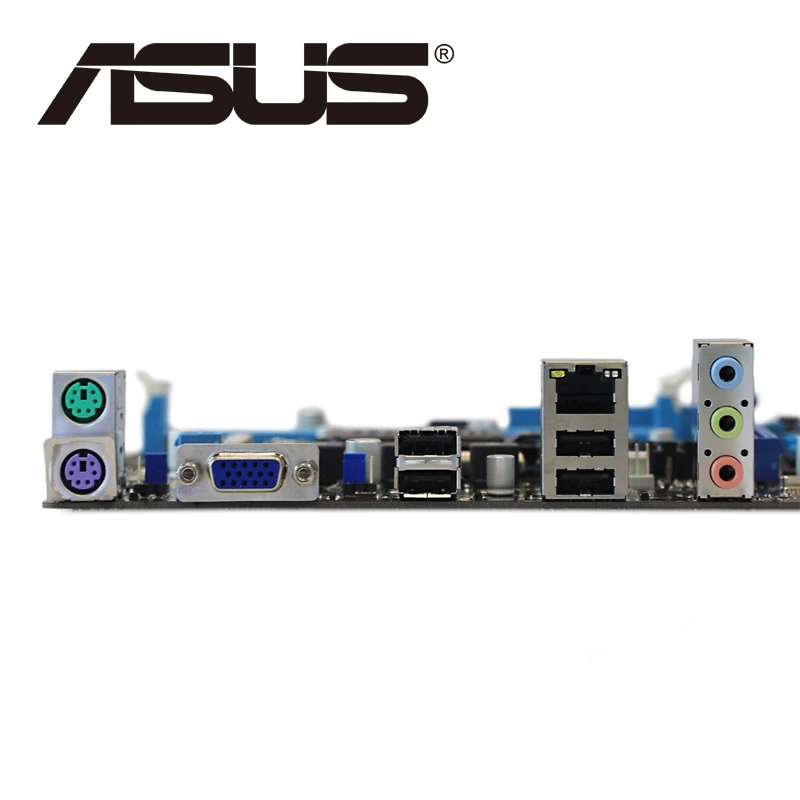 ASUS H61M-E اللوحة LGA 1155 DDR3 لوحات USB2.0 22/32nm وحدة المعالجة المركزية H61 سطح اللوحة شحن مجاني
