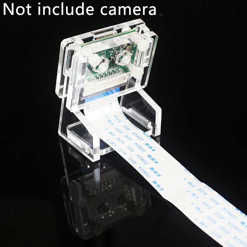 Кронштейн для мини камеры Raspberry Pi 5MP акриловый держатель 3B + / 3B/2B чехол веб