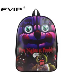 FVIP пять ночей у Фредди школьные сумки рюкзак детские школьные сумки для подростков мальчиков и девочек школьная сумка
