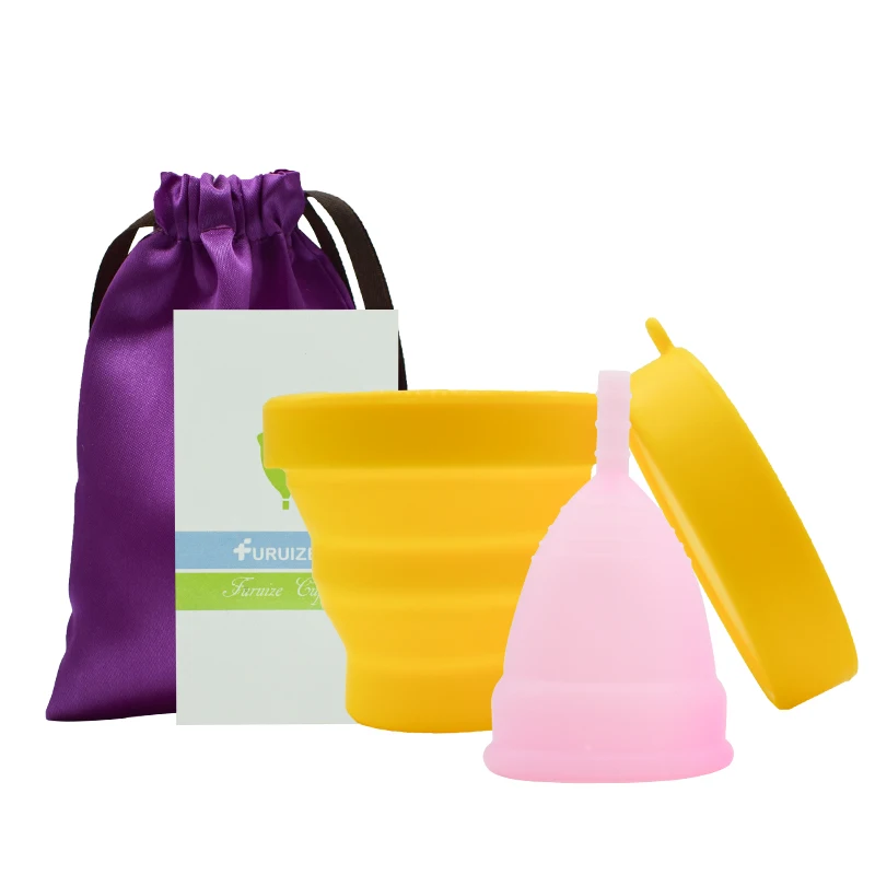 Feminine Hygiene Copa Menstrual Sterilizing Cup Flexible to Clean Reusable Menstrual Cup 1pcs Sterilizer Cup with 1pcs Lady Cup Feminine Hygiene Copa Menstrual Sterilizing Cup Flexible to Clean Reusable Menstrual Cup 1pcs Sterilizer Cup with 1pcs Lady Cup