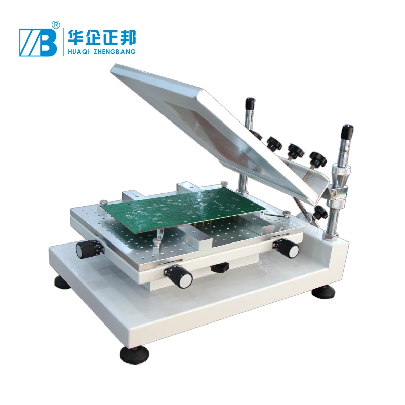 High-precision Manual Stencil Printer Screen-printing Machine 300*400mm Solder SMT Paste Printer