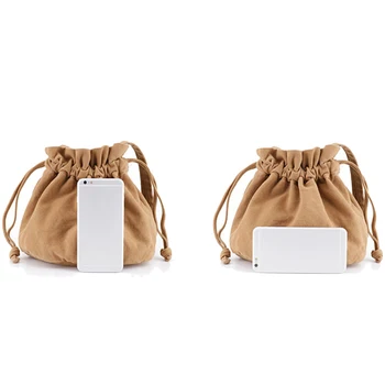 

LJL-Casual Mini Mobile Phone Bag Bohemian Crossbody String Bucket Mobile Wallet Bag