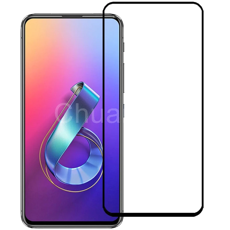 25 шт./лот полное покрытие Защитные пленки для экрана Asus Zenfone 6 6Z ZS630KL устойчивая к