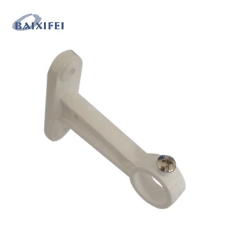 

6 Pcs D16mm Plastic Bracket 7cm , Curtain Accessories Bracket for Window Decoration