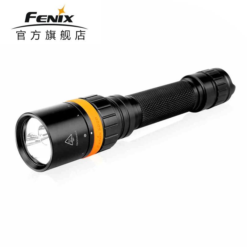 

New Arrival Fenix SD20 100-meter Submersible Flashlight Diving Light with Rotating Magnetic Ring for One-hand Operation