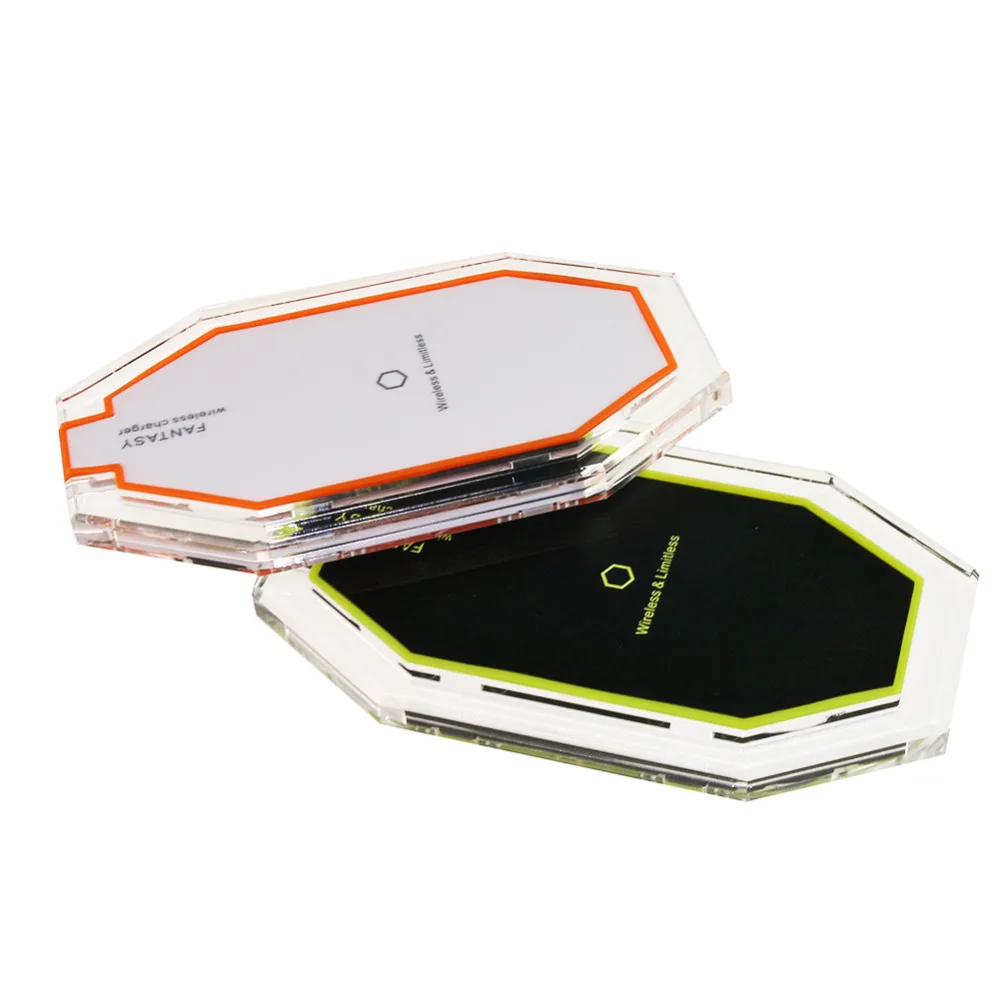 New 3 Induction Coil Qi Wireless Charger Charging Pad for