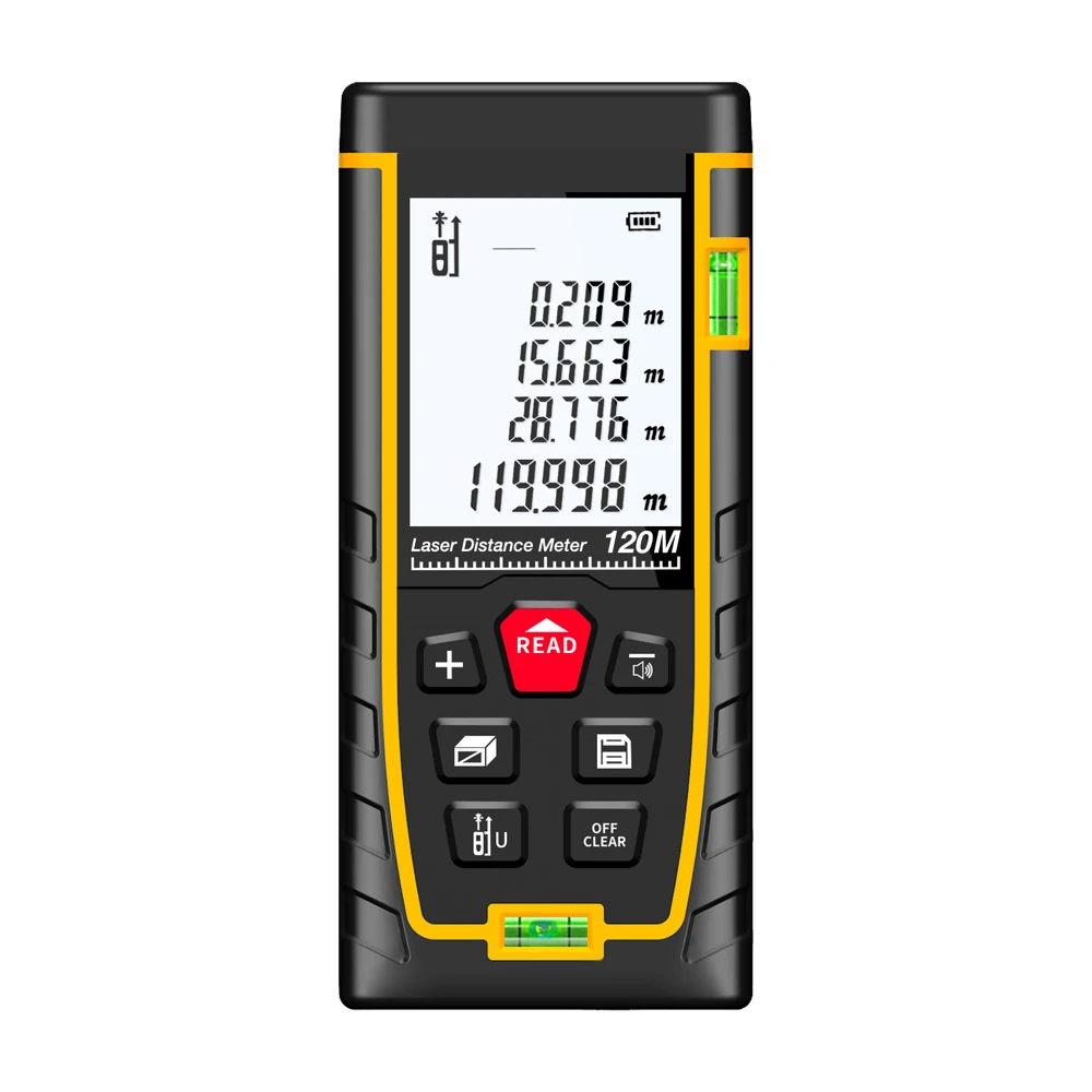 SNDWAY Laser Distance Meter 50m/70m/100m/120m Range Laser Rangefinder Measuring Tape Laser Roulette Tools Laser Distance Meter SNDWAY Laser Distance Meter 50m/70m/100m/120m Range Laser Rangefinder Measuring Tape Laser Roulette Tools Laser Distance Meter