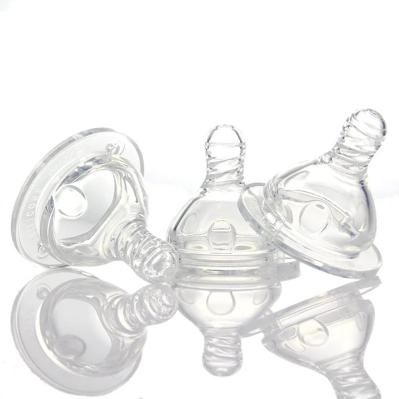 4PCS/lot Applebear Round Transparent Nipple Wide Diameter Nipple Soft Crystal Silica Gel Baby Pacifier Lot Newborn Feeding 4PCS/lot Applebear Round Transparent Nipple Wide Diameter Nipple Soft Crystal Silica Gel Baby Pacifier Lot Newborn Feeding
