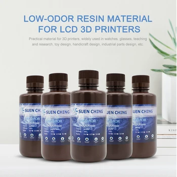 

3D Printer LCD Resin Material SLA UV Curing 3D Printing Low-odor Tough Resin Filament for Anycubic Photon Anet Sparkmaker