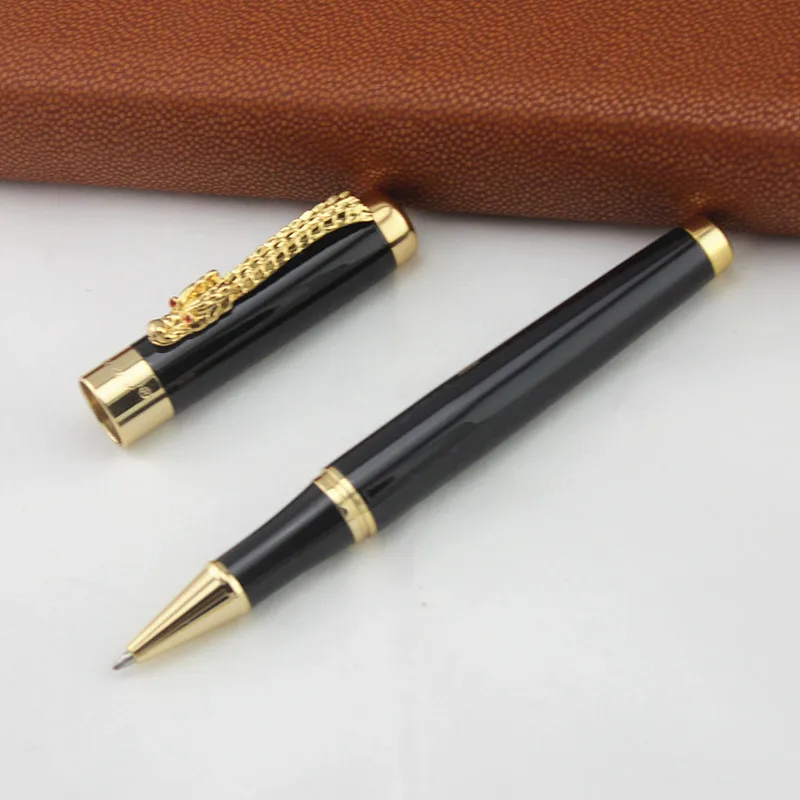 JINHAO 1200 шариковая ручка Золотого Дракона Для коллекции, роскошные Канцтовары для офиса, ручки для письма в подарок