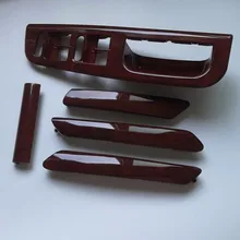 Peças para V W Passat B5 DAZOO 5 Cereja Porta de Madeira Lidar Com Base de Suporte de Painel de Controle Interruptor Da Janela Guarnição Da Tampa 3B1 867 171 F