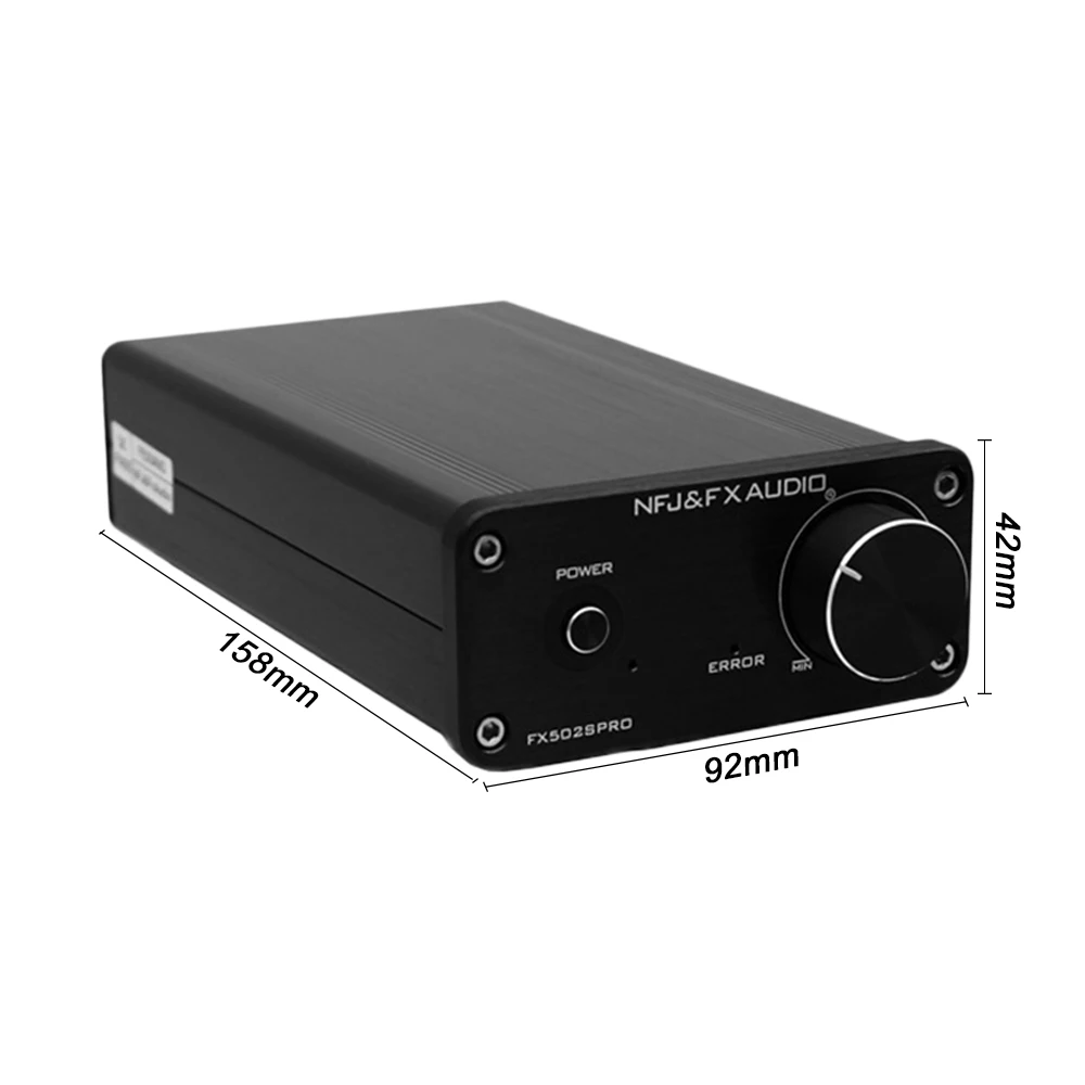 FX-Audio FX502SPRO цифровой усилитель высокой мощности HIFI 2,0 Домашний Мини Профессиональный Усилитель TPA3250 NE5532 80 Вт* 2 4-8Ohm с вилкой питания