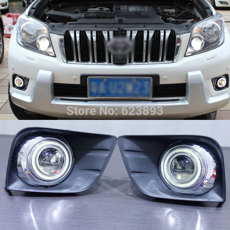 Fit 2010 2013 Toyota Prado 2700 LC/FJ150 LED Daytime Running Lights DRL