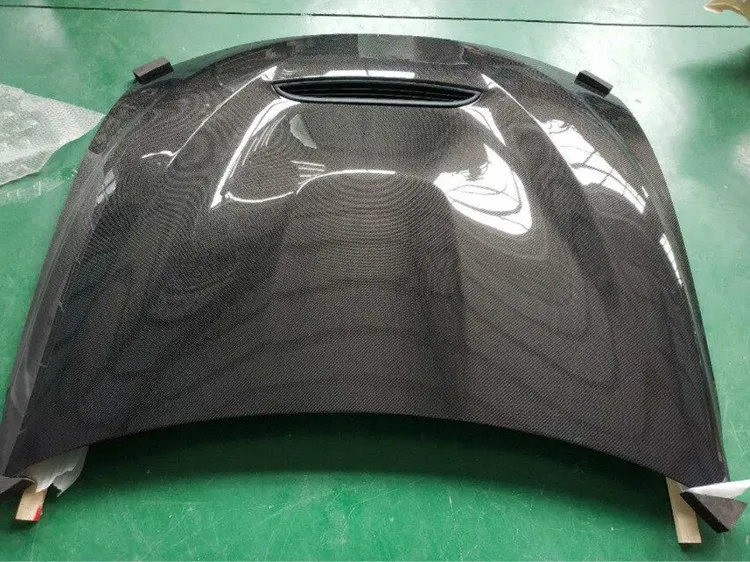 GTS carbon fiber hood cover fit for F82 M4 to GTS style Bonnet (4)