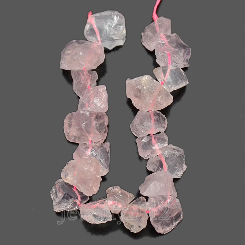 004-5a Rose Quartz Side Drilled