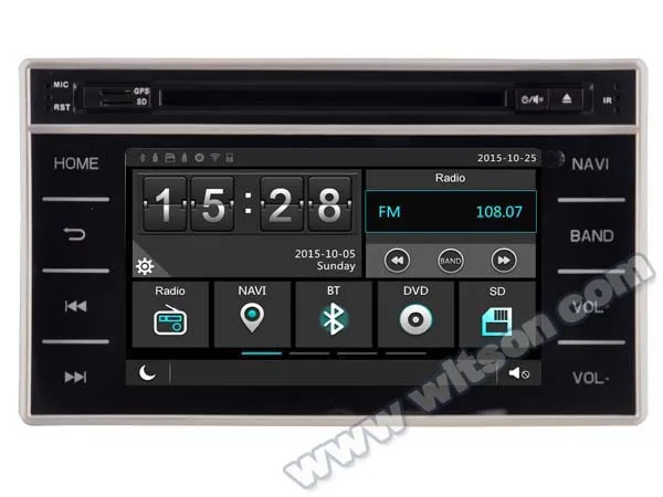 Top WITSON CAR DVD GPS For TOYOTA HILUX 2015/REVO 2015 car audio navi with Capctive Screen 1080P DSP WiFi 3G DVR Good Price 24