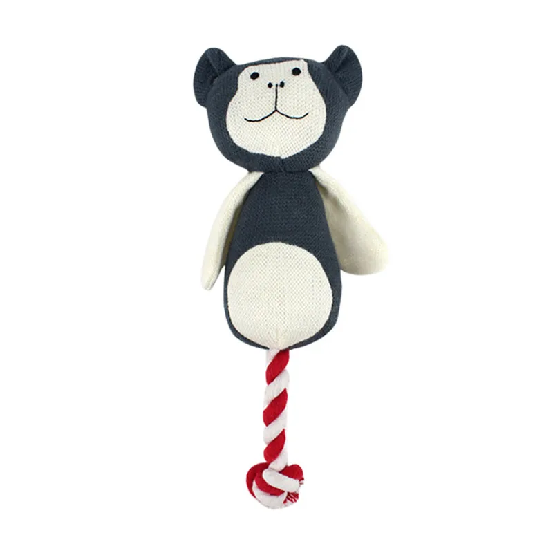 Симпатичные Pet игрушечная собака, издающая звуки кошка пищалка игрушка для собаки мяч принести интерактивный плюшевый игрушечный милая собака вой игрушка A1