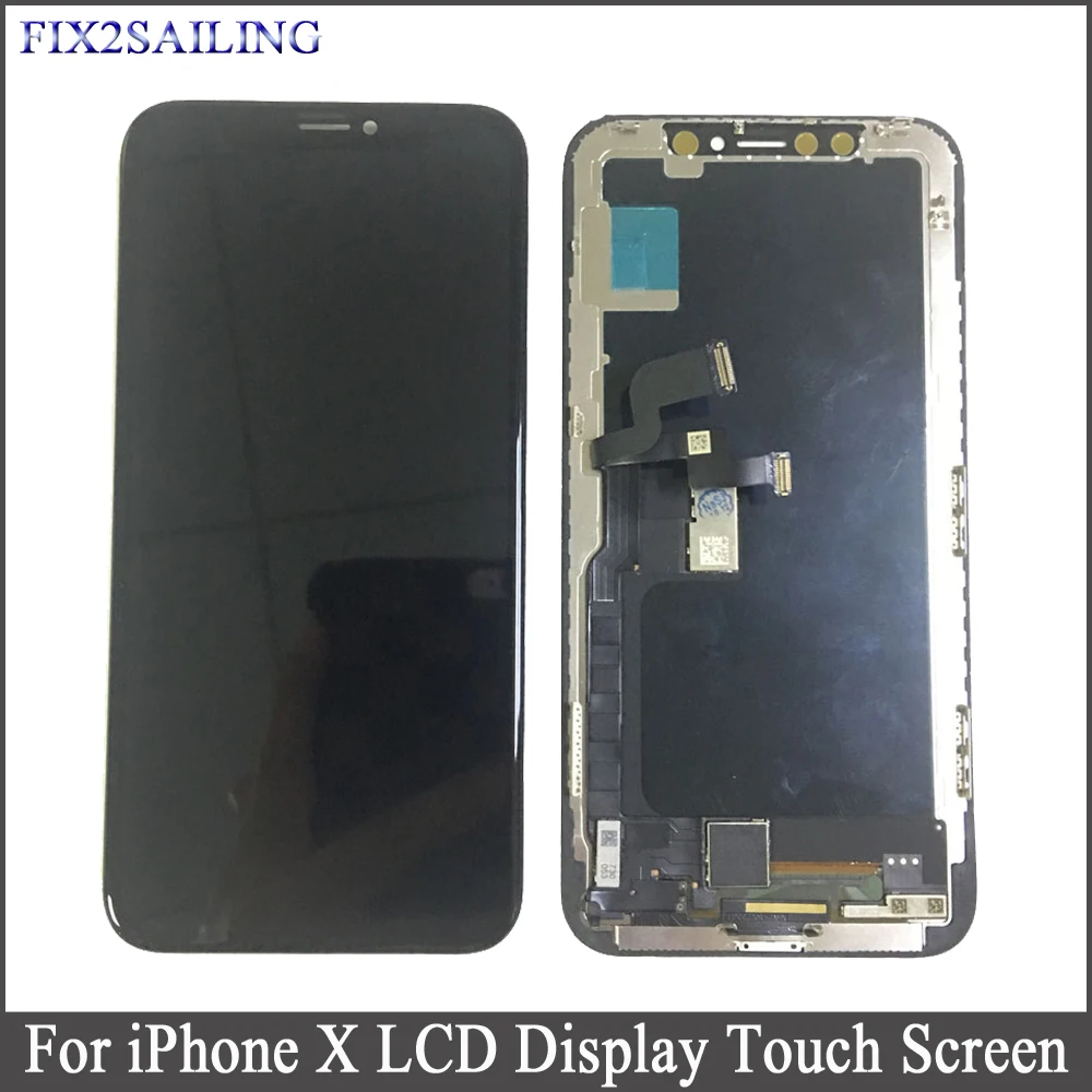 

LCD Display For Apple iPhone X With Touch Screen Digitizer Assembly Replacement For Apple Iphonex LCD Display Black
