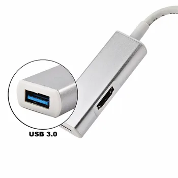 

Stylish portable Mini Hub Type-C OTG charging power adapter with high-definition bHDMI 4K adapter card slot #10