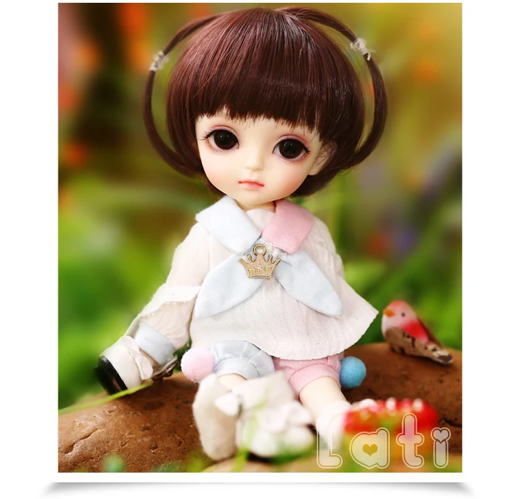 1/8 LTI Yellow Happy BJD SD цельная модель для мальчиков и девочек