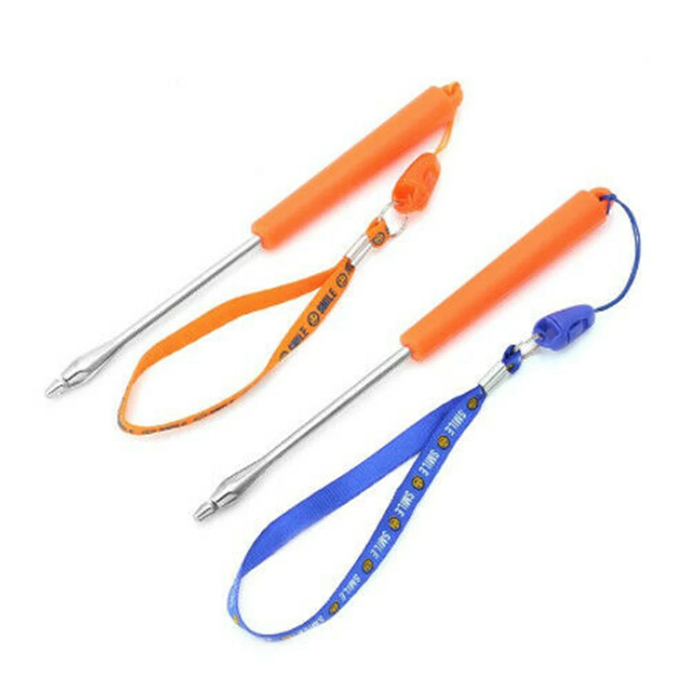 

Fishing Hook Remover Stainless Steel Disgorger Detacher Portable Extractor Rapid Hand Tool Long Handle Lightweight Professional