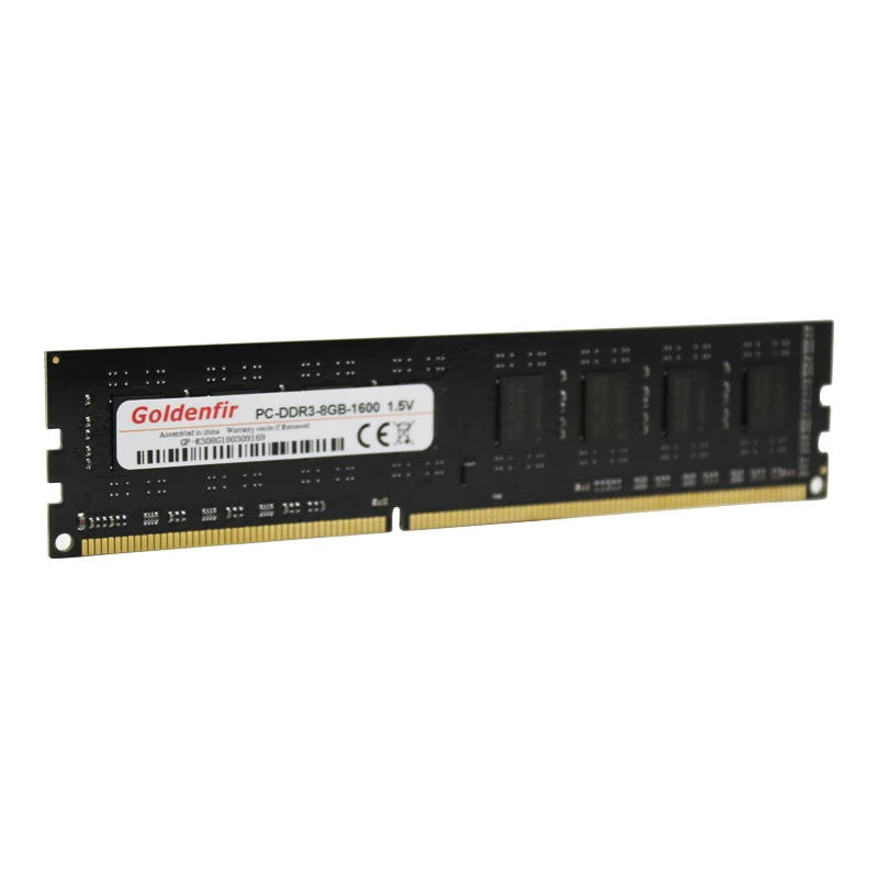 Оперативная память Goldenfir DIMM DDR3 1333/1600 МГц 2 ГБ 4 8 для настольных ПК Intel и