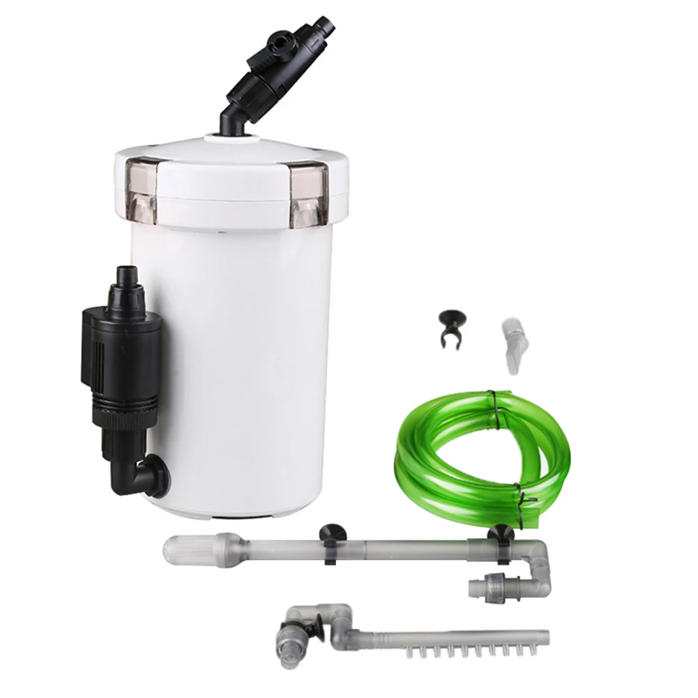 

Aquarium External Filter Adjustable 220V 6W Silent Energy Saving For Table Top Fish Tank Hot Sale