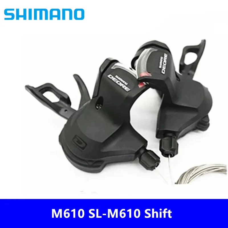 Оригинальный Shimano Deore M610 SL Shift 2x10/3x10 рычаг переключения скорости набор тропа MTB R + L