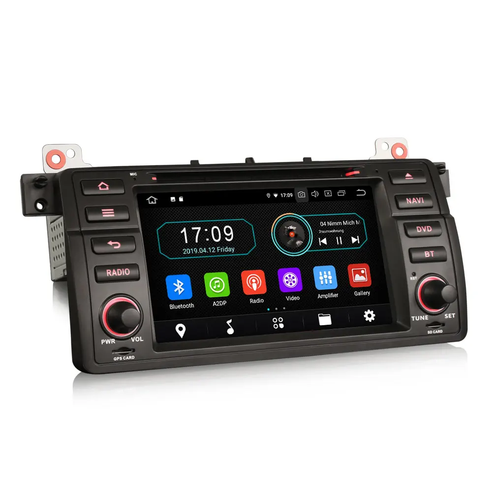 Discount 7" Android 9.0 Pie OS Car DVD Multimedia Navigation GPS Radio for BMW 3 Series E46 (318/320/325) 1998-2006 & BMW M3 1998-2006 4