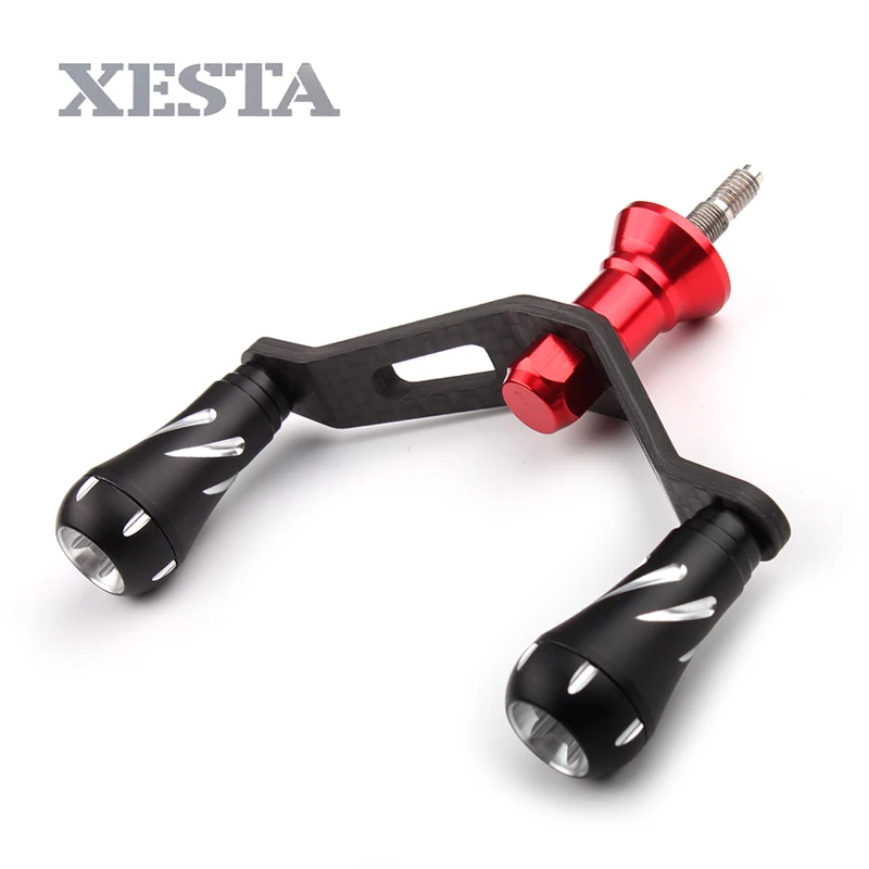 Рыболовная ручка катушки Спиннинга XESTA подходит для daiwa с двойной ручкой из