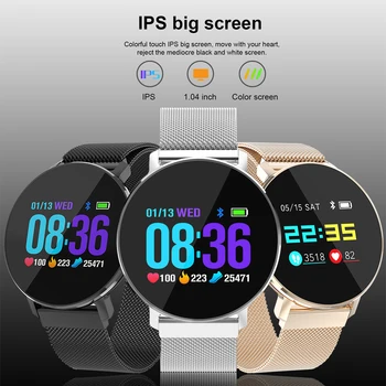 

T5 Smart Watch IP68 Waterproof Ultra-thin Color Screen Sport Fitness Tracker Heart Rate Monitor Smartband Fitness Bracelet