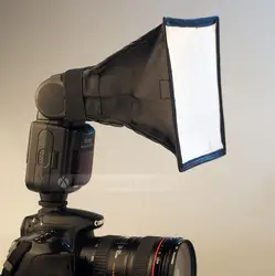 Универсальный Камера Рассеиватели для вспышки Софтбоксы 15x17 см для GODOX YONGNUO YN-560 III 430EX 580EX II 600EX-RT SB600 SB800 Speedlight