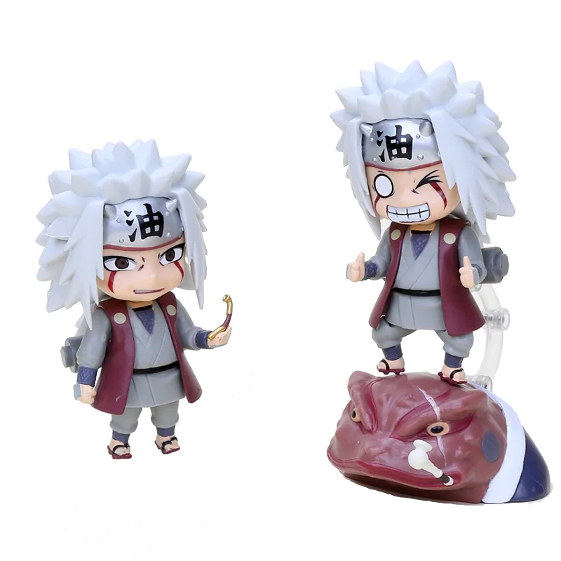 

3pcs/set Cartoon Naruto Shippuuden Jiraiya Gama Sennin PVC action figure doll model toy