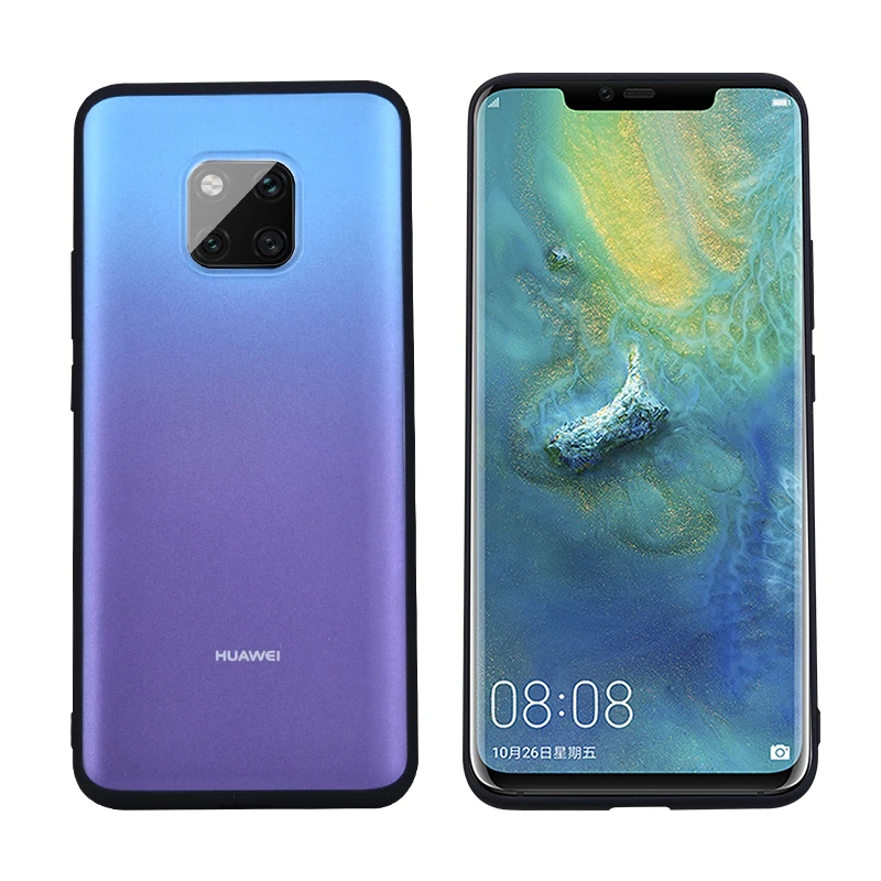 

For Huawei Mate 20 Pro Case Soft TPU edge+Hard PC Matte Transparent Slim Protective Back Cover Case for huawei mate 20 20pro 20X