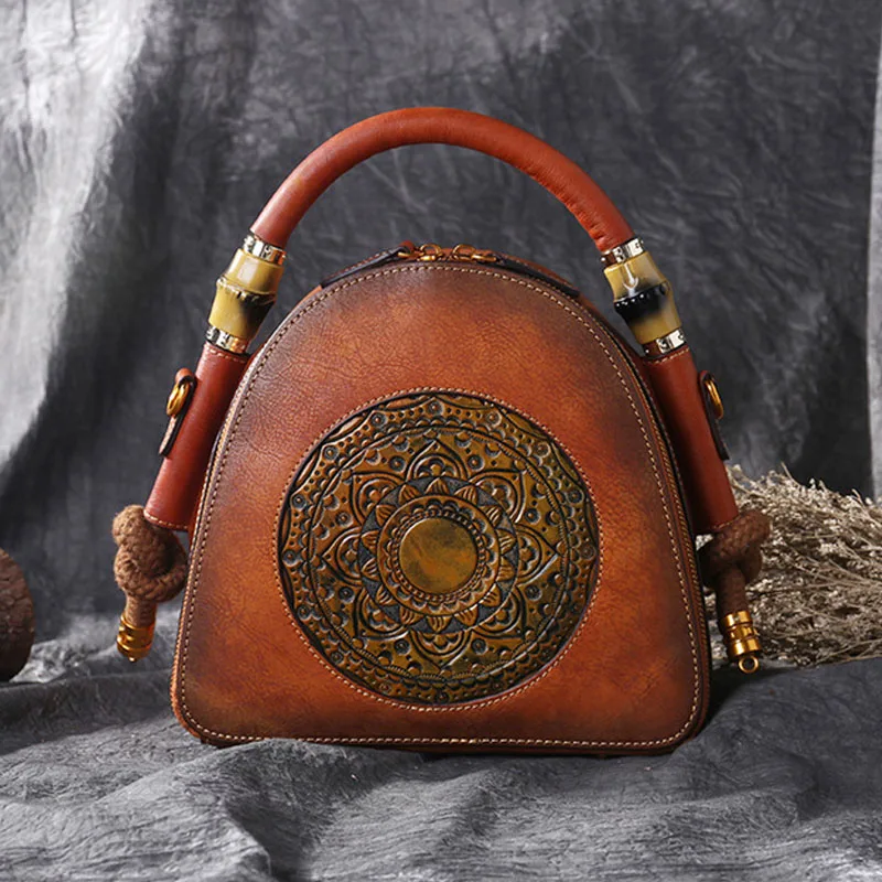 

Qiwang Bambook Handle Handbag 3D Designer Handmade Shoulder Bag Women Luxury Small Tote Bags For Elegant Fashion Female