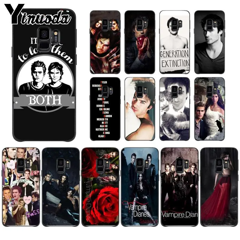 

Yinuoda TV the Vampire Diaries Novelty Fundas Phone Case Cover For Samsung Galaxy s9 s8 plus note 8 note9 s7 Mobile Cases