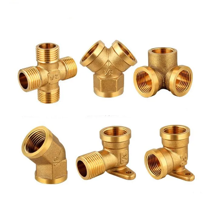 1 шт. латунный Соединитель с резьбой под углом 45 градусов 1/2 дюйма|brass coupler|connecting