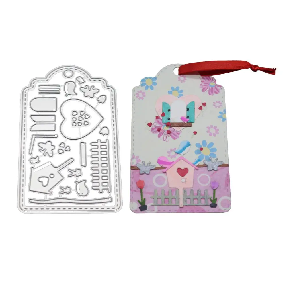 

New 2019 Chic Card Die Cut Metal Scrapbooking Cutting Dies For Party Greeting Card Accessories Decoration