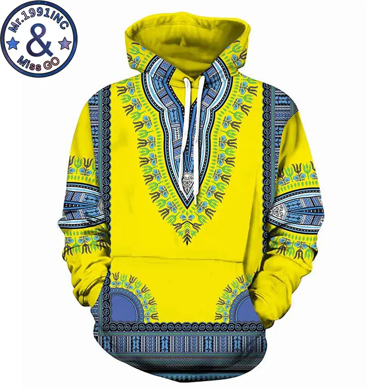 African Clothing Casual Hooded Sweatshirt Men Women Fashion 3D African Dashiki Print Hoodies Sweatshirts Men Hip Hop Tracksuit