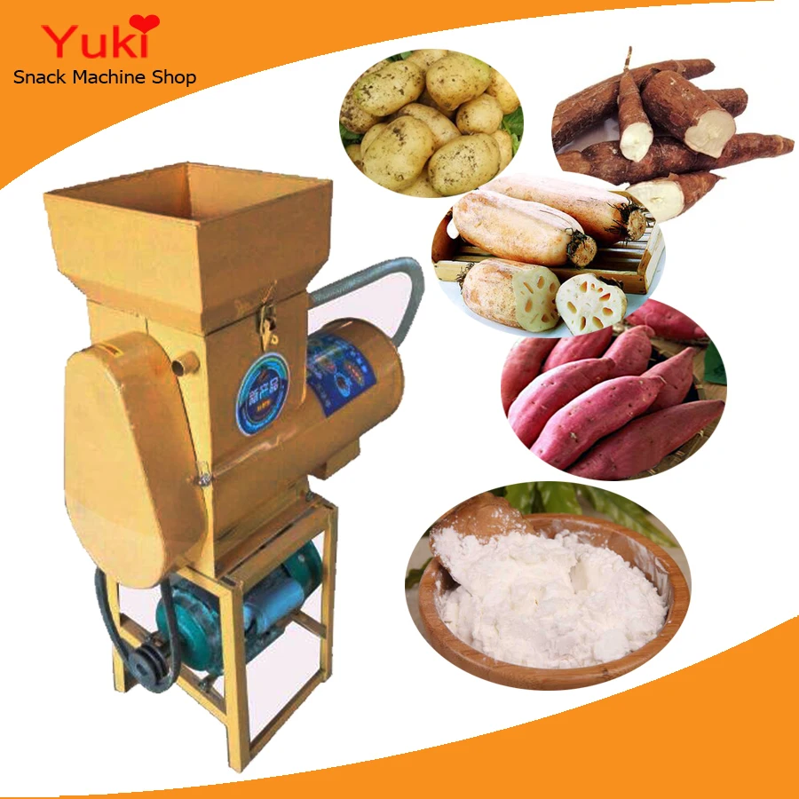 Commercial Cassava Starch Making Machine Potatos Starch Processing