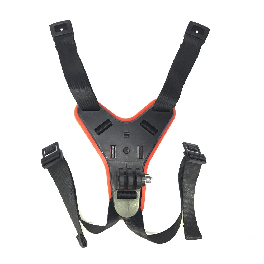 Аксессуары для Gopro Hero 87 6 5 мотоциклетный шлем передний подбородок фиксированный кронштейн адаптер для Xiaomi Yi 4K eken H9 SJCAM Sj4000