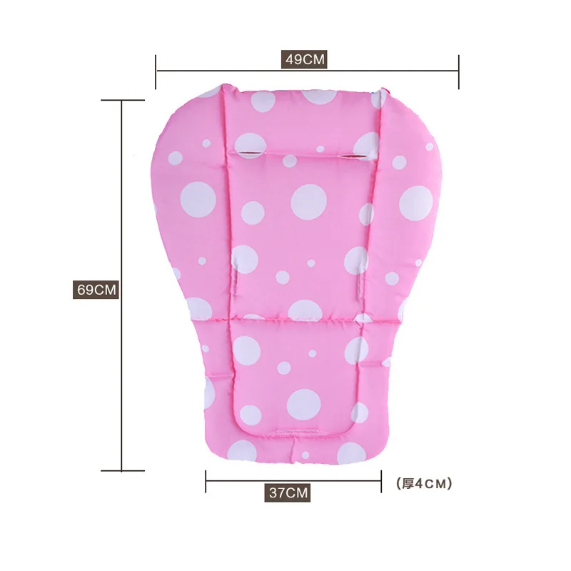 1PC Big Dot Baby Umbrella Stroller Warm Seat Cushion Child Safety Car Seat Baby Chair Cotton Pad