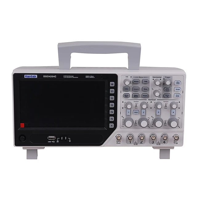 Special Price Hantek DSO4204C 4CH 1GS/s 80-250 MHz 4 Channels 1CH Arbitary/Function Waveform Generator Oscilloscope DE shipping