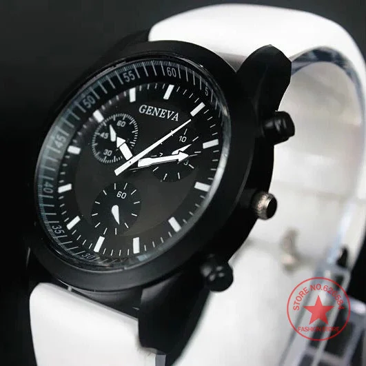 

2016 Hot Sale GENEVA Famous Brand Sports Watches Casual Quartz Silicone Movement Military Women Dress Wristwatch Relojes Mujer