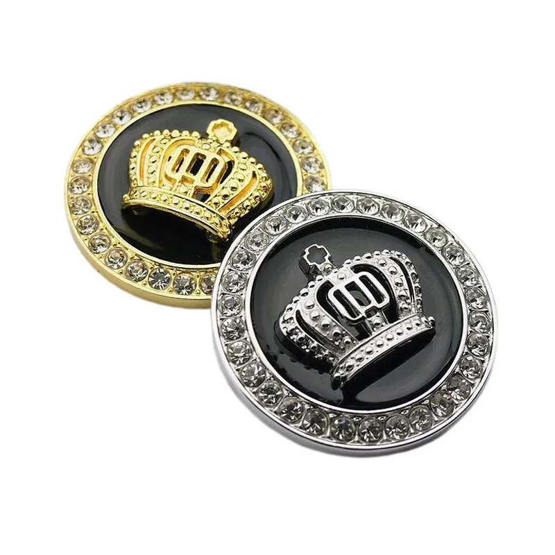 

Car Styling Fine Diamond Personality Car Sticker Sliver /Gold For Opel BMW Honda Audi Benz VW Mazda