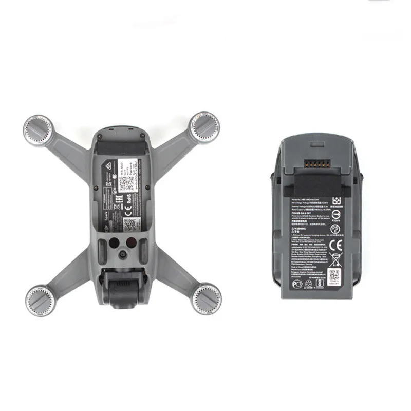 3 Batteries & Drone Charger Port Silicone Protection Cover Cap Battery Dust-proof For  DJI Spark Drone Accessories  2