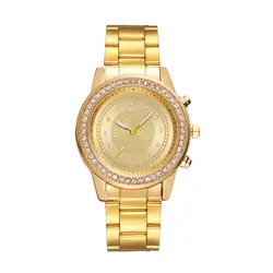 YOLAKO для женщин часы нержавеющая сталь стекло зеркало часы лучший бренд класса люкс женские наручные часы relogio feminino 19JAN30