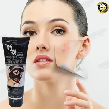 

Bamboo charcoal Face Care Suction Clarifying Mask Facial Mask Acne Treatment Nose Blackhead Acne Treatments Whitening Skin