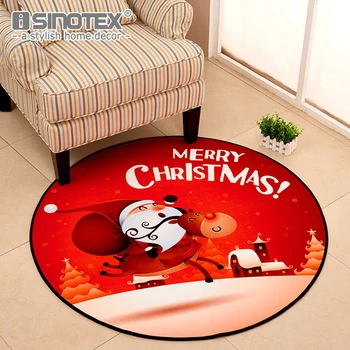 

Round Polyester Fabric Floor Mat Carpet Doormat Cartoon Characters Decoration Living Room Home Textile 4 Sizes 7 Colors 1 PCS