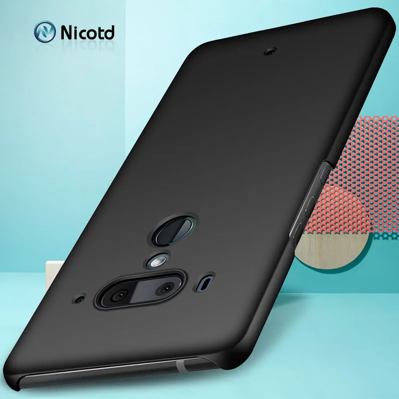 Luxury Plastic Matte Phone Case For HTC U12 6 0 inch Super thin Slim Hard PC
